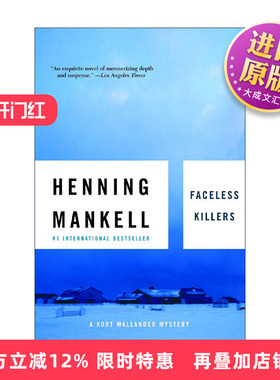 英文原版 Faceless Killers Kurt Wallander Mysteries 01 无面杀手 神探维兰德系列1 同名美剧原著 金匕首奖得主Henning Mankell