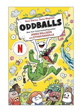 英文原版 Oddballs 詹姆斯的奇异冒险 异类 同名动画漫画图像小说 The Odd 1s Out作者James Rallison 英文版 进口英语原版书籍
