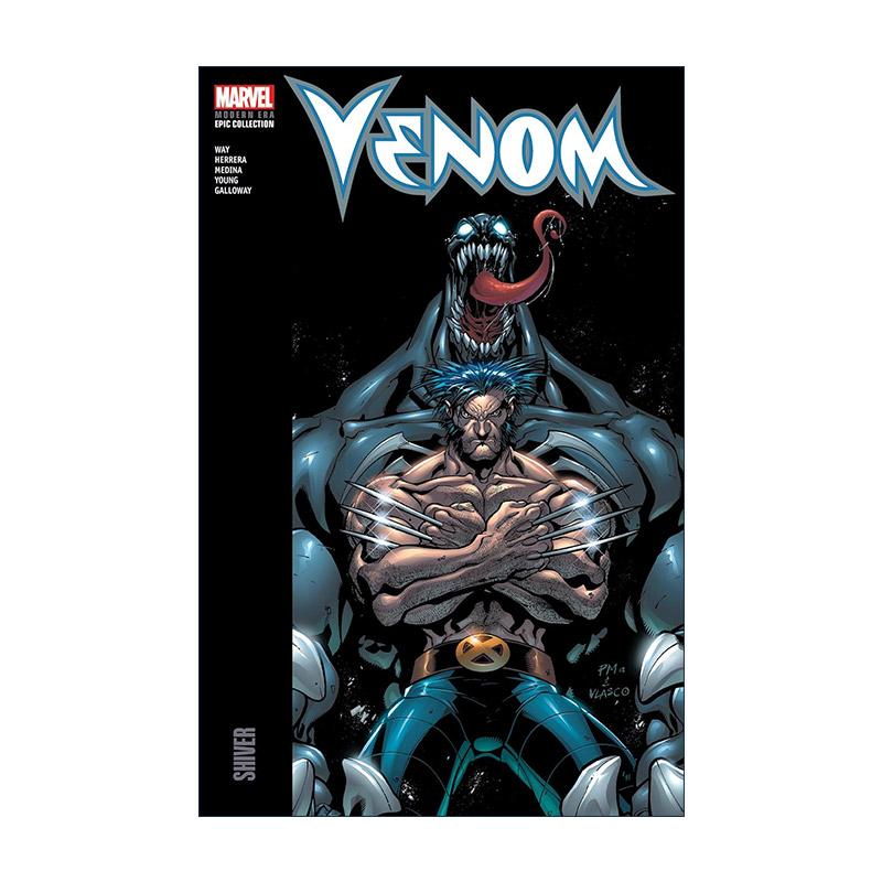 英文原版 Venom Modern Era Epic Collection Shiver 毒液现代史诗珍藏集 颤抖 漫威漫画 Daniel Way 英文版 进口英语原版书籍