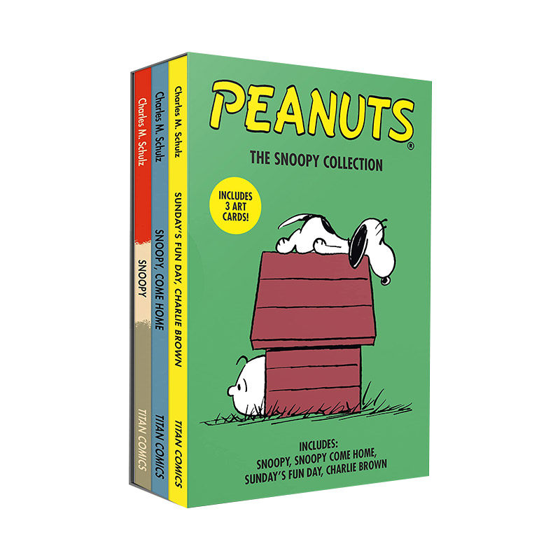 英文原版 Snoopy Boxed Set 史努比漫画盒装 英文版 进口英语原版书籍