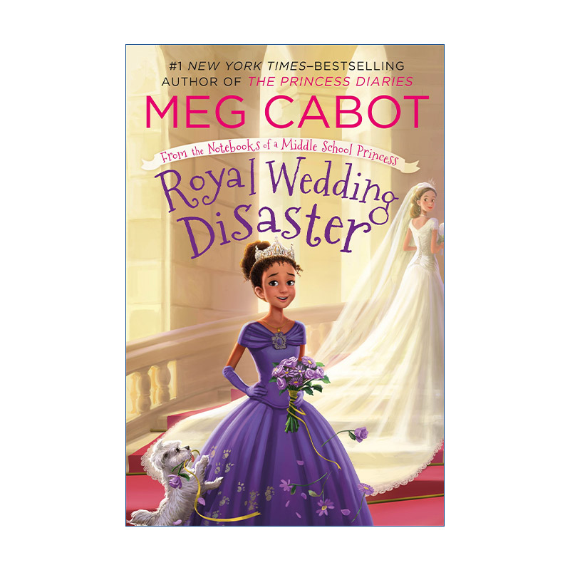英文原版 Royal Wedding Disaster From the Notebooks of a Middle School Princess 一个中学公主的笔记本2 进口英语原版书籍