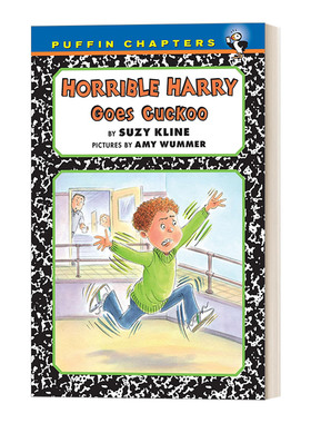 英文原版 Horrible Harry 25 Horrible Harry Goes Cuckoo 可怕的哈里系列25 儿童章节桥梁书 Suzy Kline 英文版 进口英语原版书籍