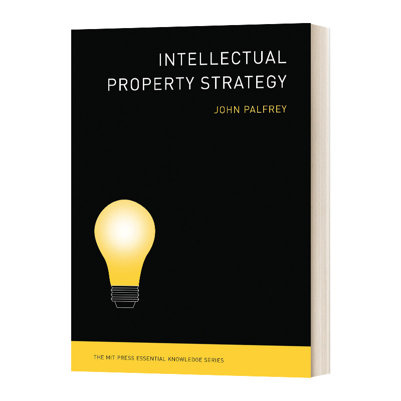 英文原版 Intellectual Property Strategy 知识产权战略 MIT新概念知识读本 英文版 进口英语原版书籍 书籍/杂志/报纸 人文社科类原版书 原图主图