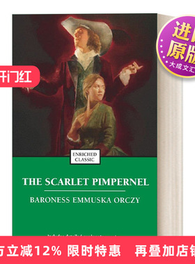 英文原版 The Scarlet Pimpernel 红花侠 百老汇音乐剧原著小说 Enriched Classics系列 英文版 进口英语原版书籍