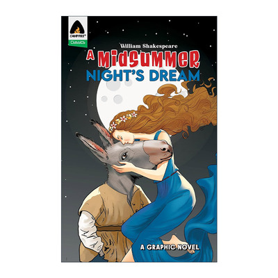 英文原版 A Midsummer Night's Dream Campfire Graphic Novels 仲夏夜之梦 青少年漫画版 莎士比亚 英文版 进口英语原版书籍