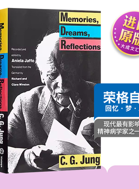 荣格自传 回忆 梦 思考 英文原版 Memories, Dreams, Reflections 豆瓣阅读 人物自传 Carl Jung 英文版 进口英语书籍