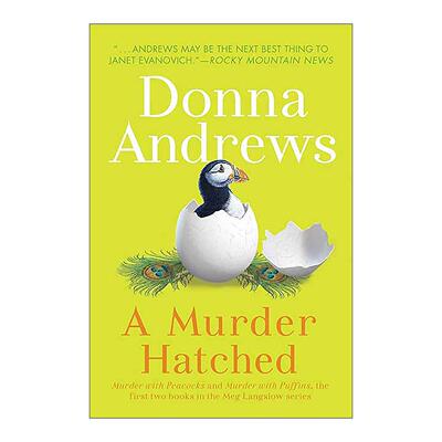 英文原版 A Murder Hatched 梅格·朗斯洛2合1 含孔雀 海雀谋杀案 2000年安东尼奖 英文版 进口英语原版书籍