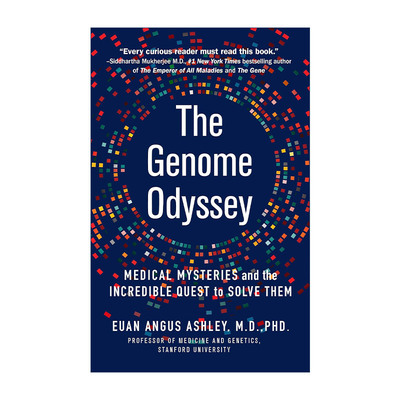 英文原版 The Genome Odyssey 基因组之谜 令人难以置信的探索之路 2023年亚马逊科学书 英文版 进口英语原版书籍