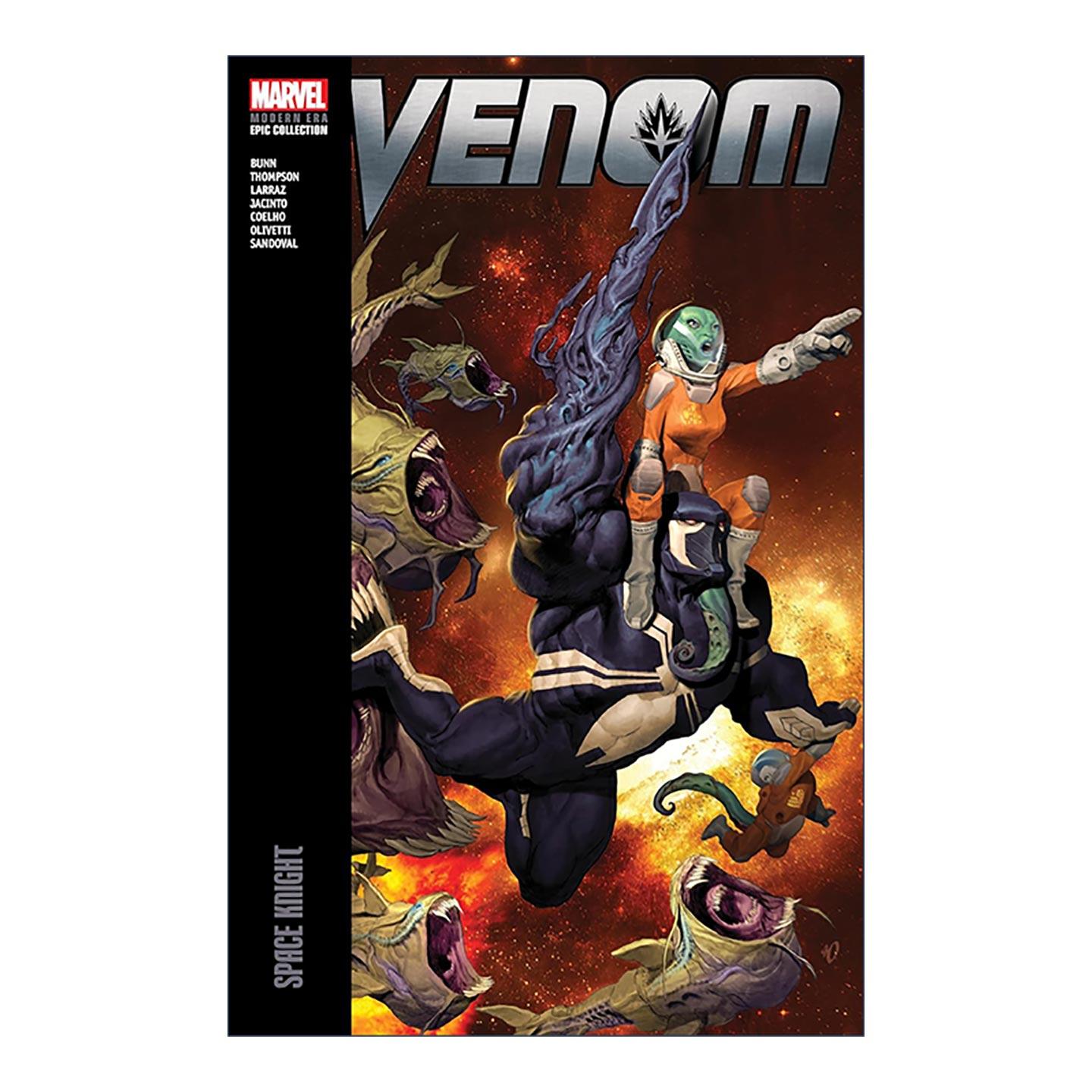 英文原版 Venom Modern Era Epic Collection: Space Knight 毒液现代史诗珍藏集 太空骑士 漫威漫画 Cullen Bunn进口英语原版书籍