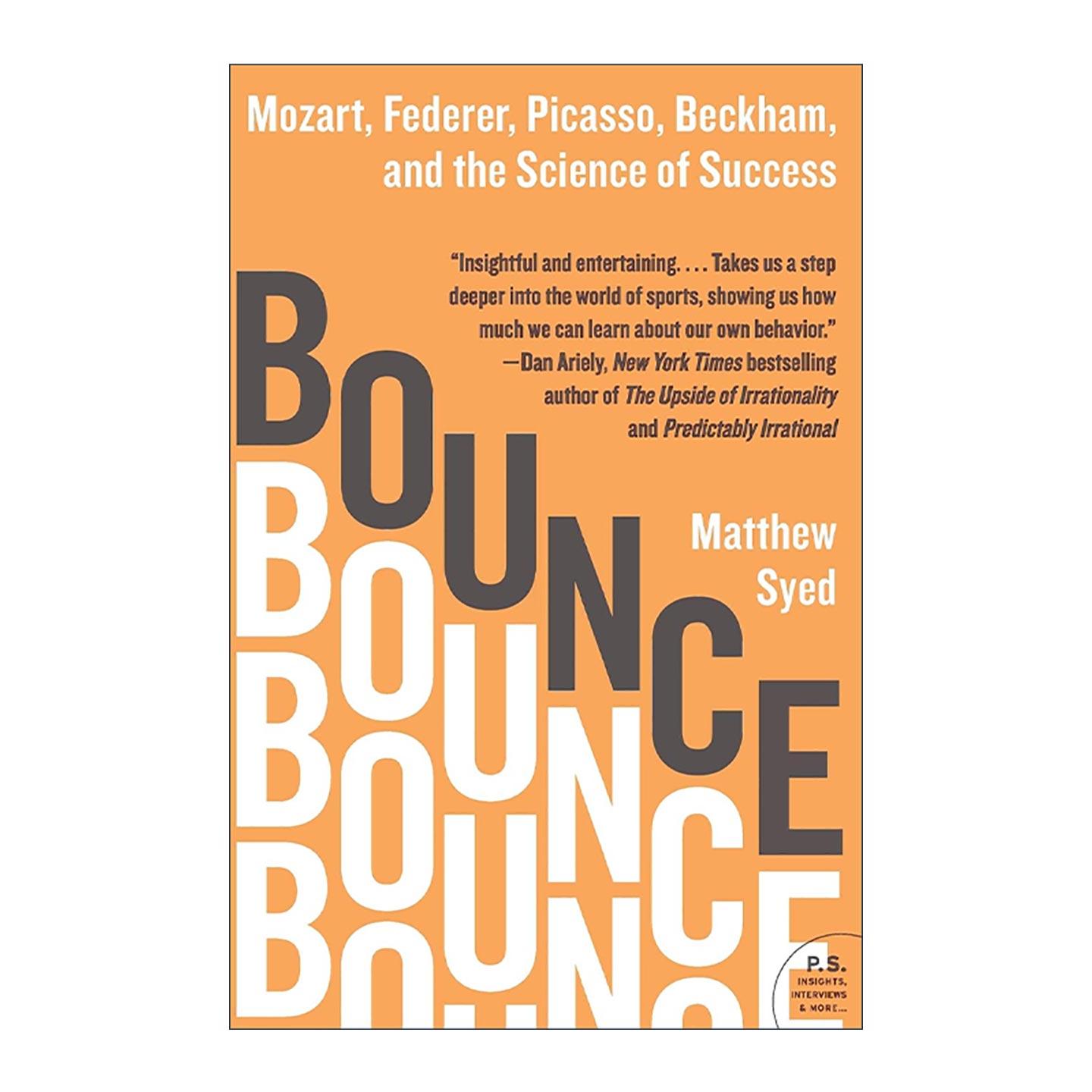 英文原版 Bounce 天才假象 从刻意练习 心理策略到认知陷阱 英文版 进口英语原版书籍