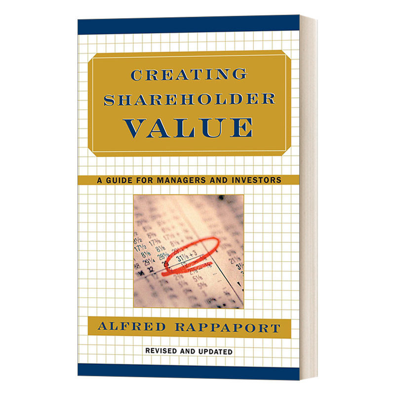 英文原版 Creating Shareholder Value 创造股东价值 精装 英文版 进口英语原版书籍