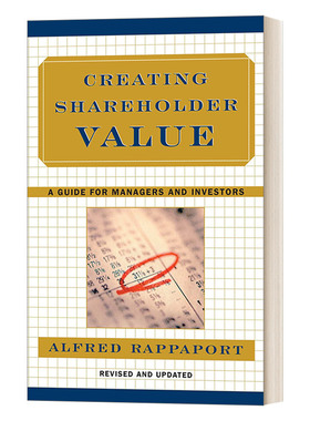 英文原版 Creating Shareholder Value 创造股东价值 精装 英文版 进口英语原版书籍