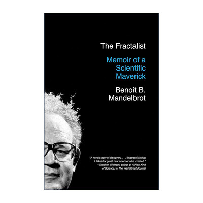 英文原版 The Fractalist 分形几何之父Benoit B. Mandelbrot传记 一个科学特立独行者的回忆录 英文版 进口英语原版书籍