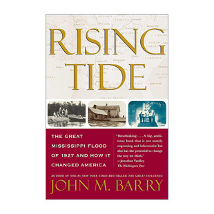 英文原版 Rising Tide 大浪涌起 1927年密西西比河大洪水怎样改变了美国 帕克曼奖 美国全国图书评论奖 史密斯奖 英文版