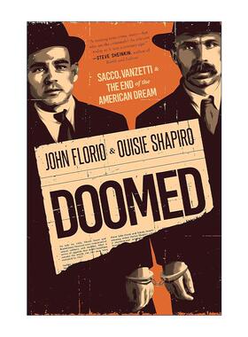 英文原版 Doomed 注定 萨科 万泽提事件和美国梦的终结 精装 英文版 进口英语原版书籍
