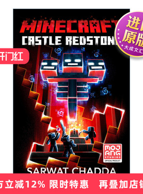英文原版 Minecraft Castle Redstone 我的世界15 红石城堡 精装官方小说 英文版 进口英语原版书籍