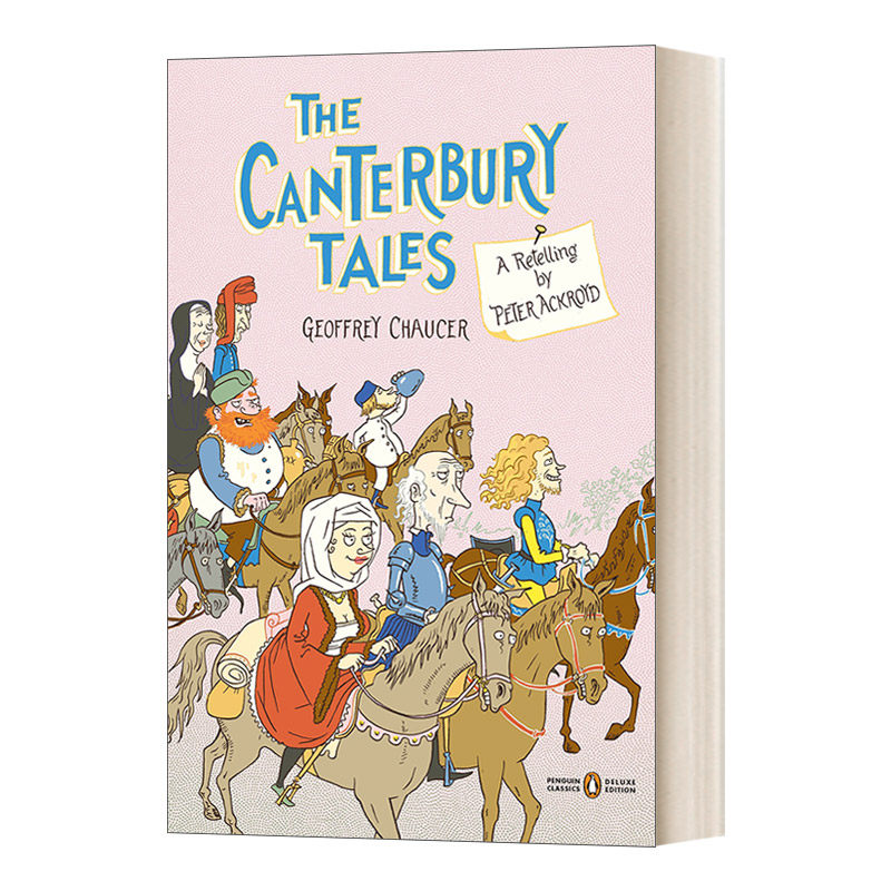 英文原版小说 the canterbury tales 坎特伯雷故事 英文版 进口英语