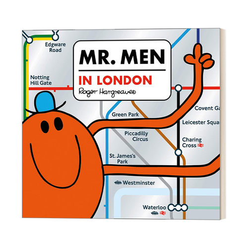 英文原版 Mr. Men and Little Miss Picture Books — Mr. Men in 奇先生妙小姐图书系列 奇先生游伦敦 英文版 进口英语原版书籍