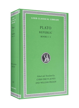 英文原版 Republic Volume I 柏拉图Plato 理想国1 第1-5册 共10册 原文希英对照版 洛布古典丛书 英文版 进口英语原版书籍