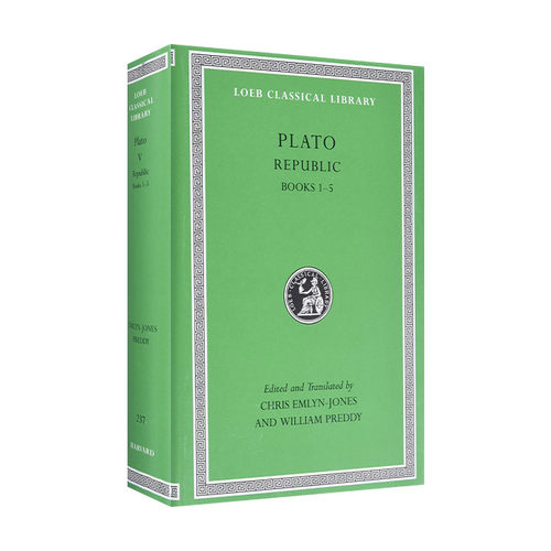 英文原版 Republic Volume I 柏拉图Plato 理想国1 第1-5册 共10册 原文希英对照版 洛布古典丛书 英文版 进口英语原版书籍