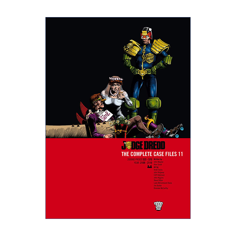 英文原版 Judge Dredd Case File 11 特警判官 漫画合集11 英文版 进口英语原版书籍