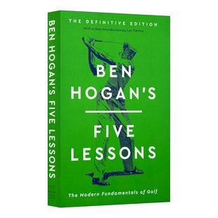 英文原版 Ben Hogan's Five Lessons 本·霍根的五堂课 精装 高尔夫经典书目 英文版 进口英语原版书籍