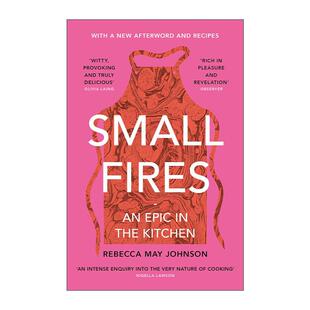 May Small 史诗 英文原版 Johnson 进口英语原版 小火 英文版 Fires 书籍 厨房中 烹饪与哲思 Rebecca