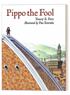 英文原版 Pippo the Fool 傻瓜皮波 青少年图书馆协会选书 Tracey E. Fern 英文版 Junior Library Guild Selection 进口英语书籍