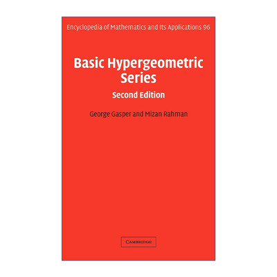 英文原版 Basic Hypergeometric Series 基本超几何级数 剑桥数学百科及应用系列 精装 英文版 进口英语原版书籍