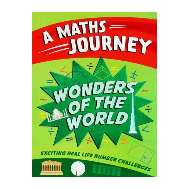 英文原版 A Maths Journey Wonders of the World数学之旅世界奇观 Go Figure系列儿童教材教辅英文版进口英语原版书籍