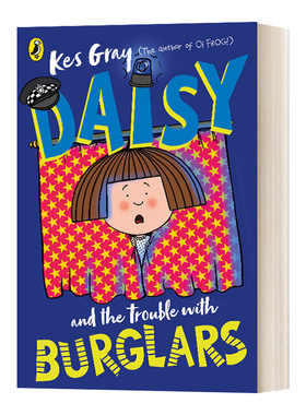 英文原版 Daisy and the Trouble with Burglars 黛西和窃贼的麻烦 鬼马精灵黛西系列 英文版 进口英语原版书籍儿童图书