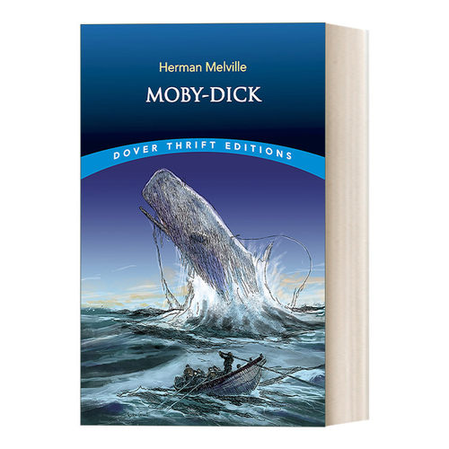 英文原版 Moby-Dick 白鲸 Dover Thrift Editions 英文版 进口英语原版书籍