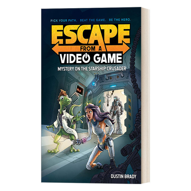 英文原版 escape from a video game 2 逃离电子游戏#2 英文版 进口
