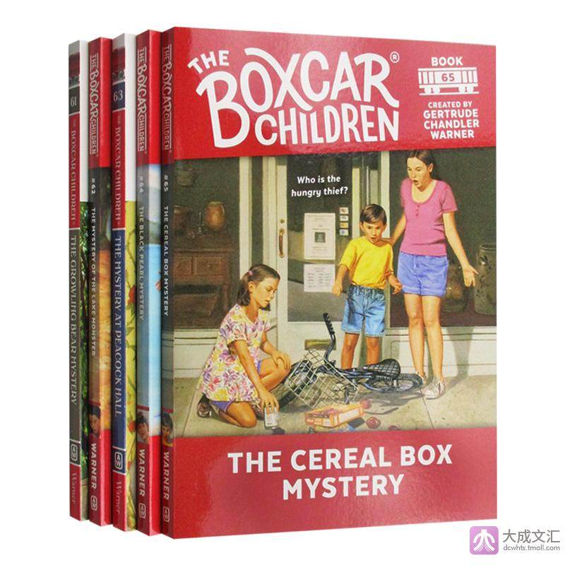 英文原版 棚车少年61-65册套装 The Boxcar Children Mysteries Books 61-65 美国经典儿童读物励志故事 英文版 新版