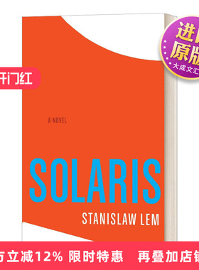 英文原版 Solaris 索拉里斯星 科幻小说 英文版 进口英语原版书籍