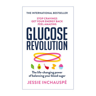 控糖革命 Glucose 英文原版 健康生活 Revolution 葡萄糖女神Jessie 平衡血糖 英文版 書籍 進口英語原版 Inchauspe
