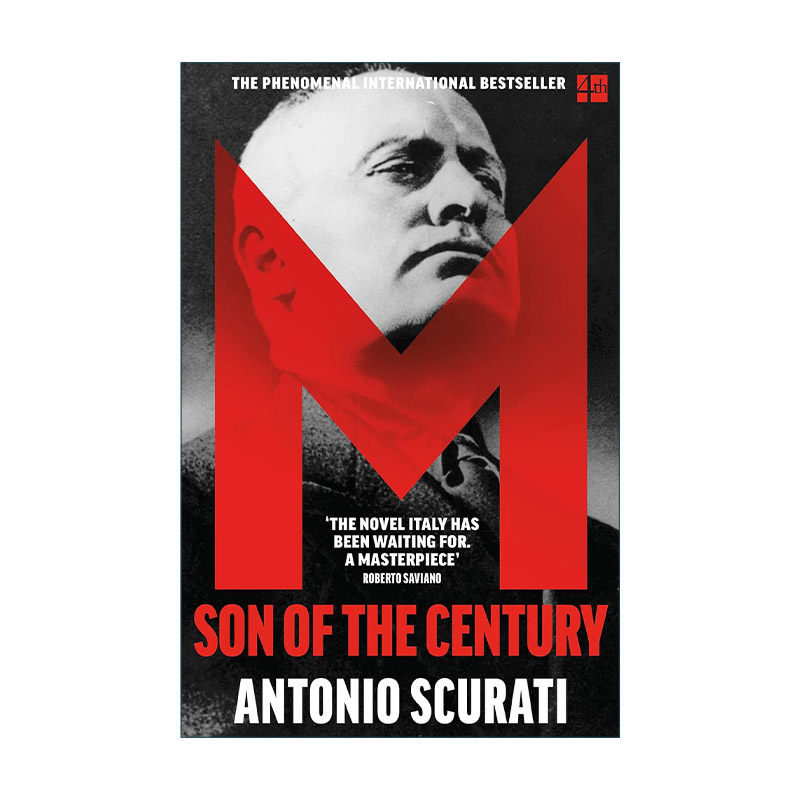 英文原版 M Son of the Century 世纪之子 安东尼奥·斯古拉蒂传记文学 英文版 进口英语原版书籍