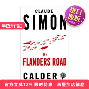 英文原版 The Flanders Road 弗兰德公路 克劳德·西蒙成名作 诺贝尔文学奖得主 英文版 进口英语原版书籍