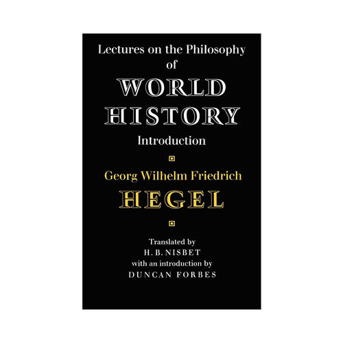 英文原版 Lectures on the Philosophy of World History 黑格尔 世界史哲学讲演录 剑桥政治史及理论研究系列 进口英语原版书籍