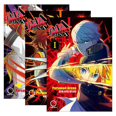 英文原版 Persona 4 Arena 女神异闻录4 午夜竞技场 漫画3册 英文版 进口英语原版书籍