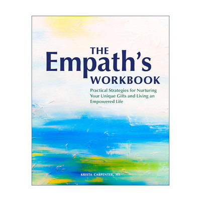 英文原版 The Empath's Workbook 共情者练习册 设定界限 减轻压力 发展优势 学会爱自己 Krista Carpenter MS 进口英语原版书籍