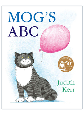 英文原版绘本 Mog's ABC 小猫格格的字母诗歌 朱迪思?克尔经典绘本 彩色插画 英文版 进口英语原版书籍