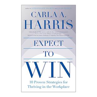 英文原版 Expect to Win 期待胜利 我在摩根士丹利做高管 卡拉?哈里斯的职场箴言 Carla Harris 英文版 进口英语原版书籍