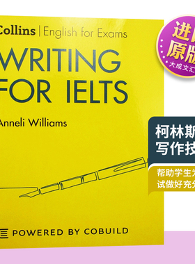 英文原版 雅思写作技巧 Writing for IELTS 柯林斯雅思考试 进口书籍教材 英文版工具书