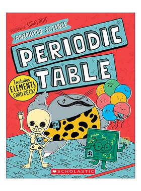 英文原版 Animated Science Periodic Table 动画科学 元素周期表 英文版 进口英语原版书籍