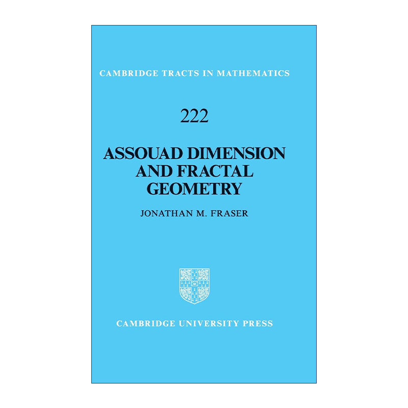 英文原版 Assouad Dimension and Fractal Geometry  Assouad维数和分形几何 剑桥数学丛书系列 精装 英文版 进口英语原版书籍