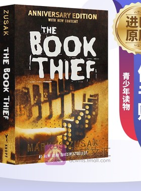 The Book Thief 英文原版电影原著小说 偷书贼 英文版 进口英语书籍青少年读物