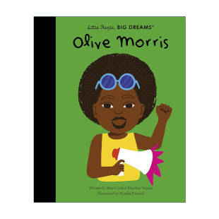 英文原版 Little People Big Dreams Olive Morris 小人物大梦想儿童精装绘本 黑人女权主义者奥丽芙·莫里斯 进口英语原版书籍