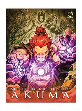 英文原版 Street Fighter Origins Akuma 街头霸王起源 豪鬼传 精装 英文版 进口英语原版书籍