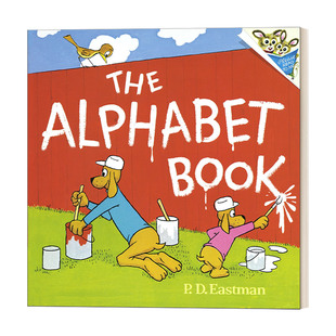 英文原版 The Alphabet Book Bright & Early Board Books TM 字母书 幼儿识字启蒙绘本 2-5岁 P D Eastman 口英语原版书籍